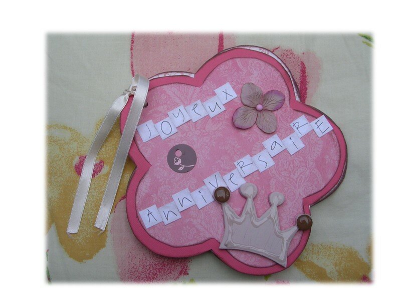 Joyeux Anniversaire En Fleur Album Photos Adeline Au Pays Du Scrap