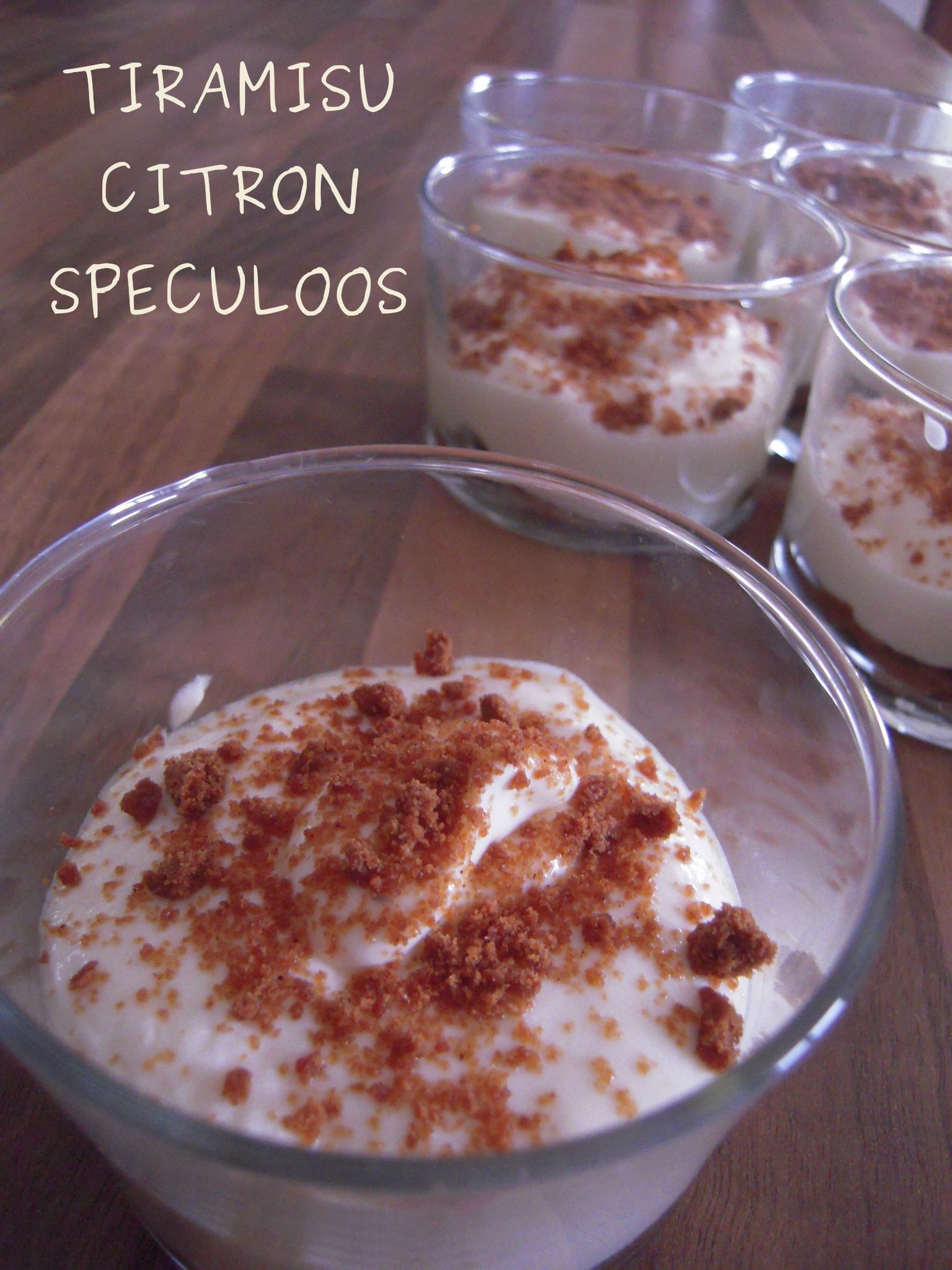 TIRAMISU CITRON & SPECULOOS (SANS CAFÉ) - FLAGRANTS DELICES by ...