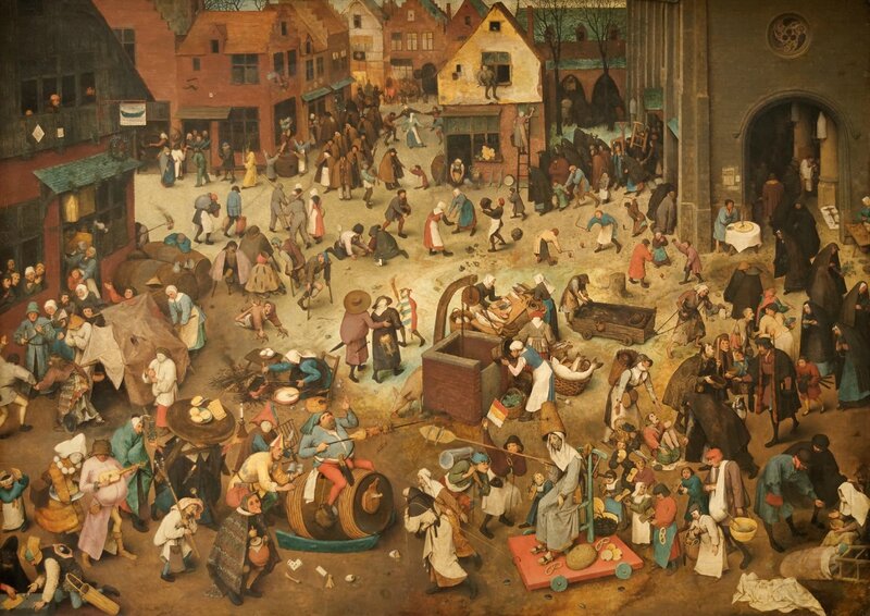 1559, Le combat de Carnaval et de Carême