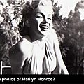 Marilyn monroe photos found at garage sale still a mystery