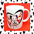 Liesele a son mug !