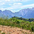 Le Massif de Sesques et Iseye depuis Boesou.