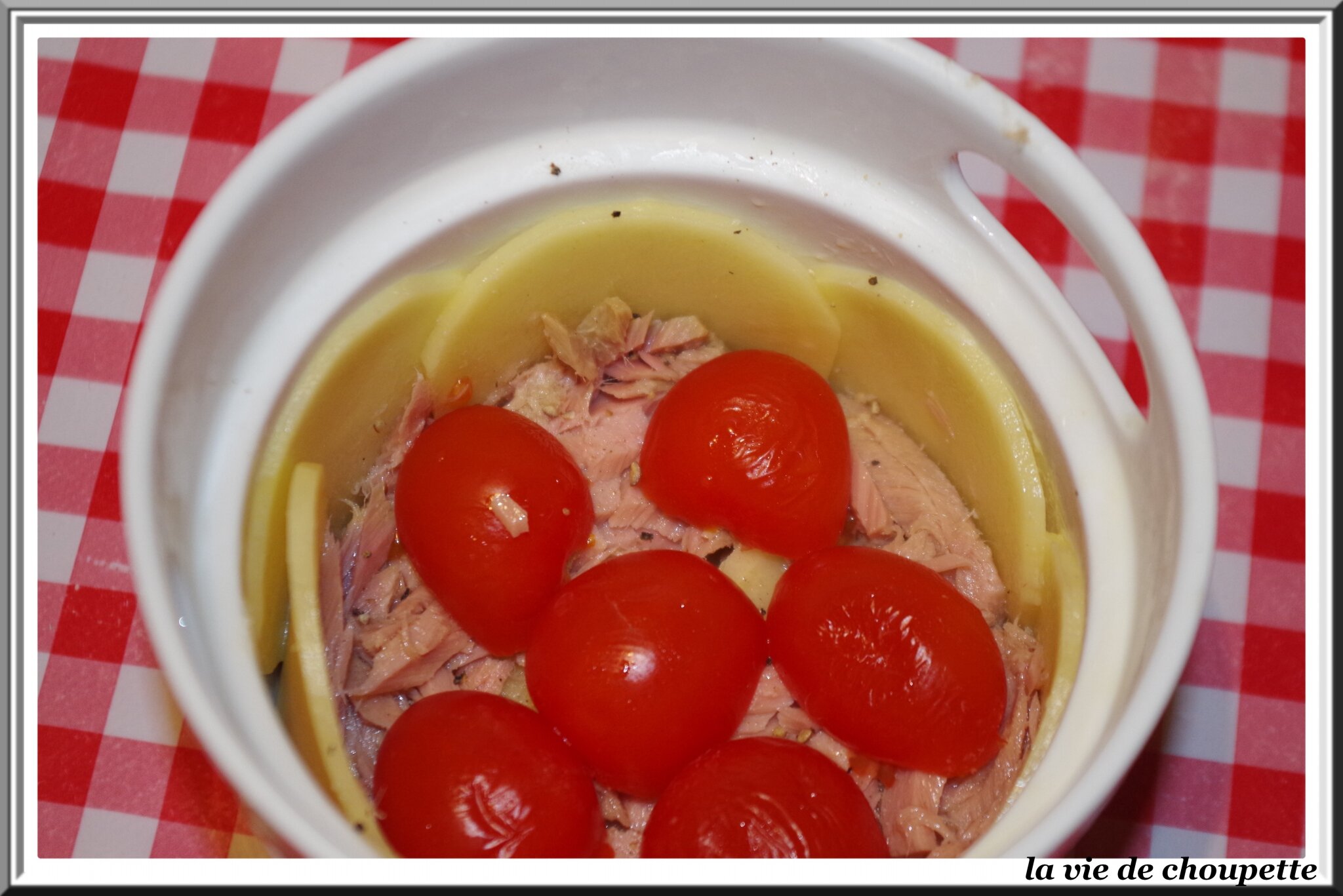 Gateau De Pommes De Terre Et Filet De Thon A L Huiler Quand