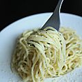 Spaghetti citron & basilic d'anne-claire