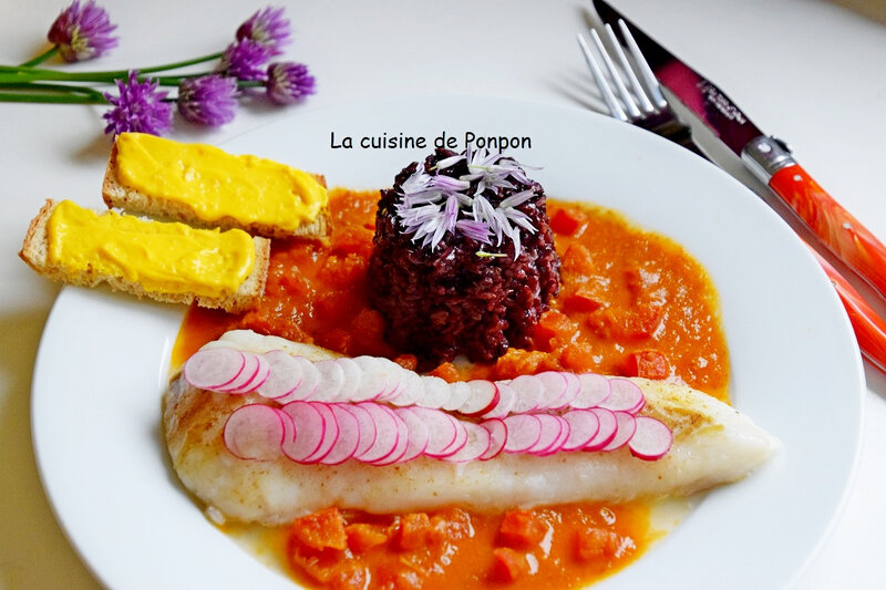 cabillaud à la sauce américaine (3)