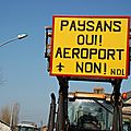 paysans oui aéroport non