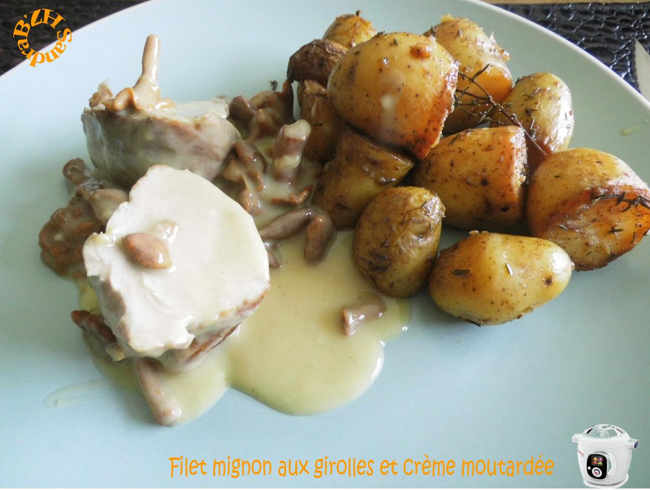 Filet Mignon Aux Girolles Et Creme Moutardee Cookeo Bzh Sandra