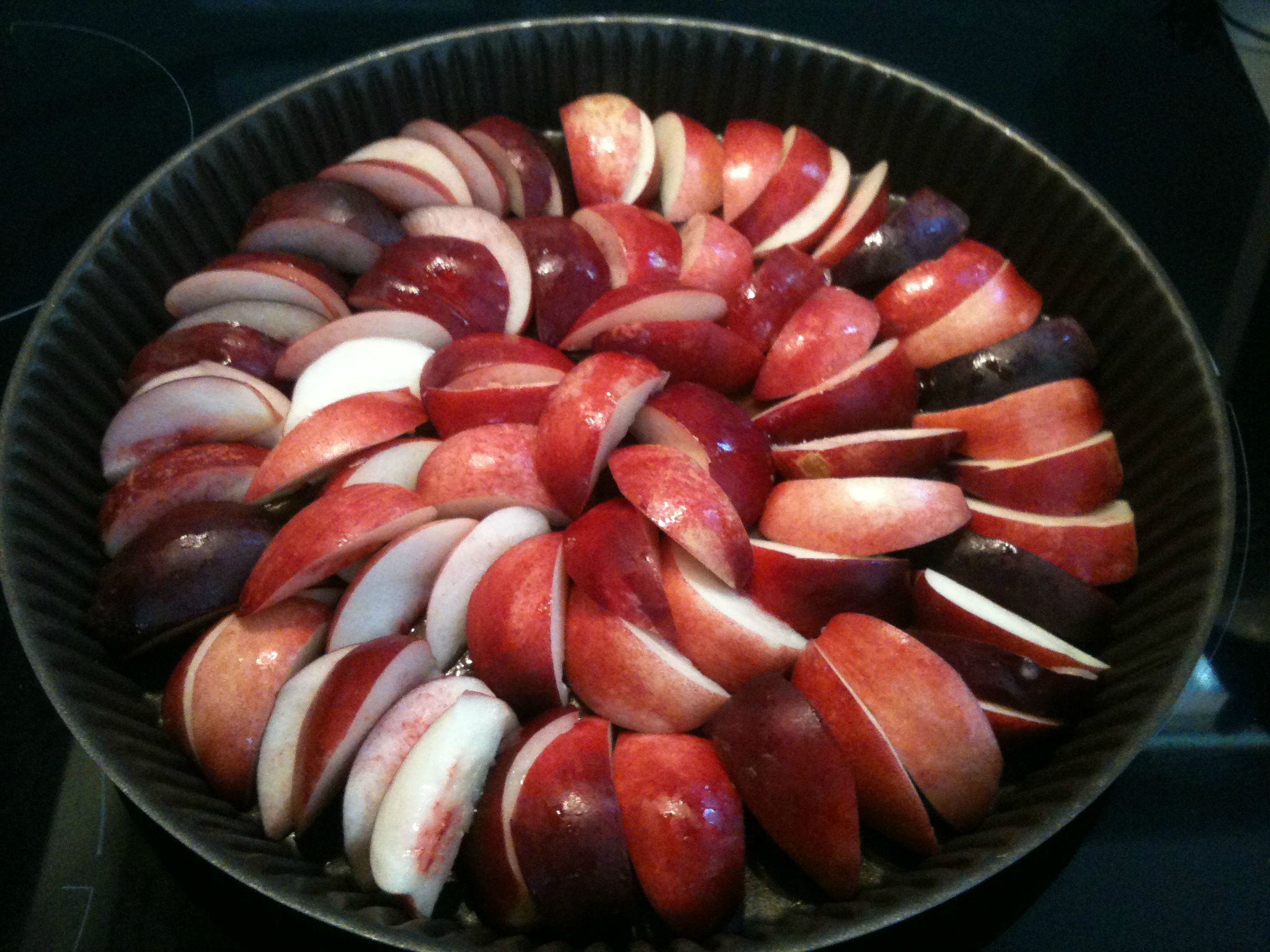 Tatin de nectarines cherka cuisine