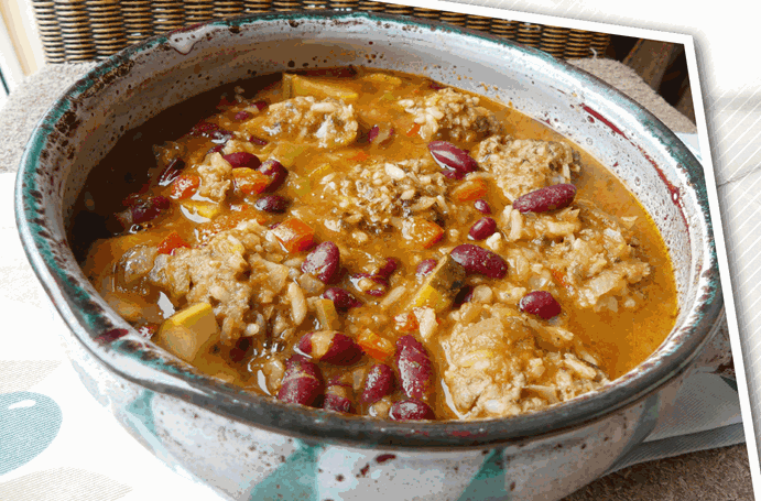 soupe texane aux haricots rouges et boulettes de viande30 soupe texane aux haricots rouges et boulettes de viande30
