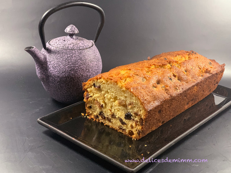 Cake anglais aux raisins et au rhum 3