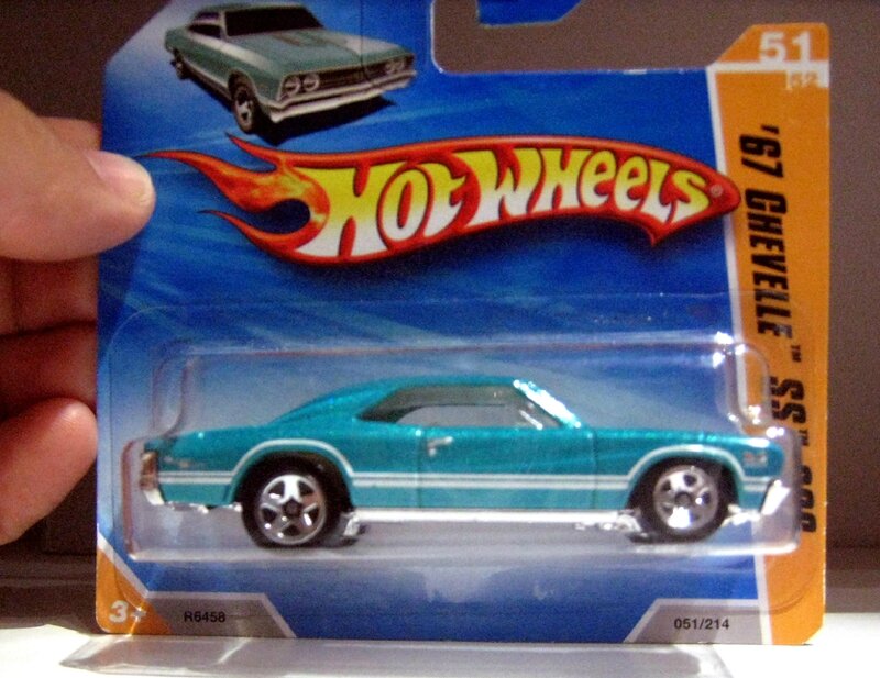 Chevrolet chevelle SS 396 de 1967 (Hotwheels)