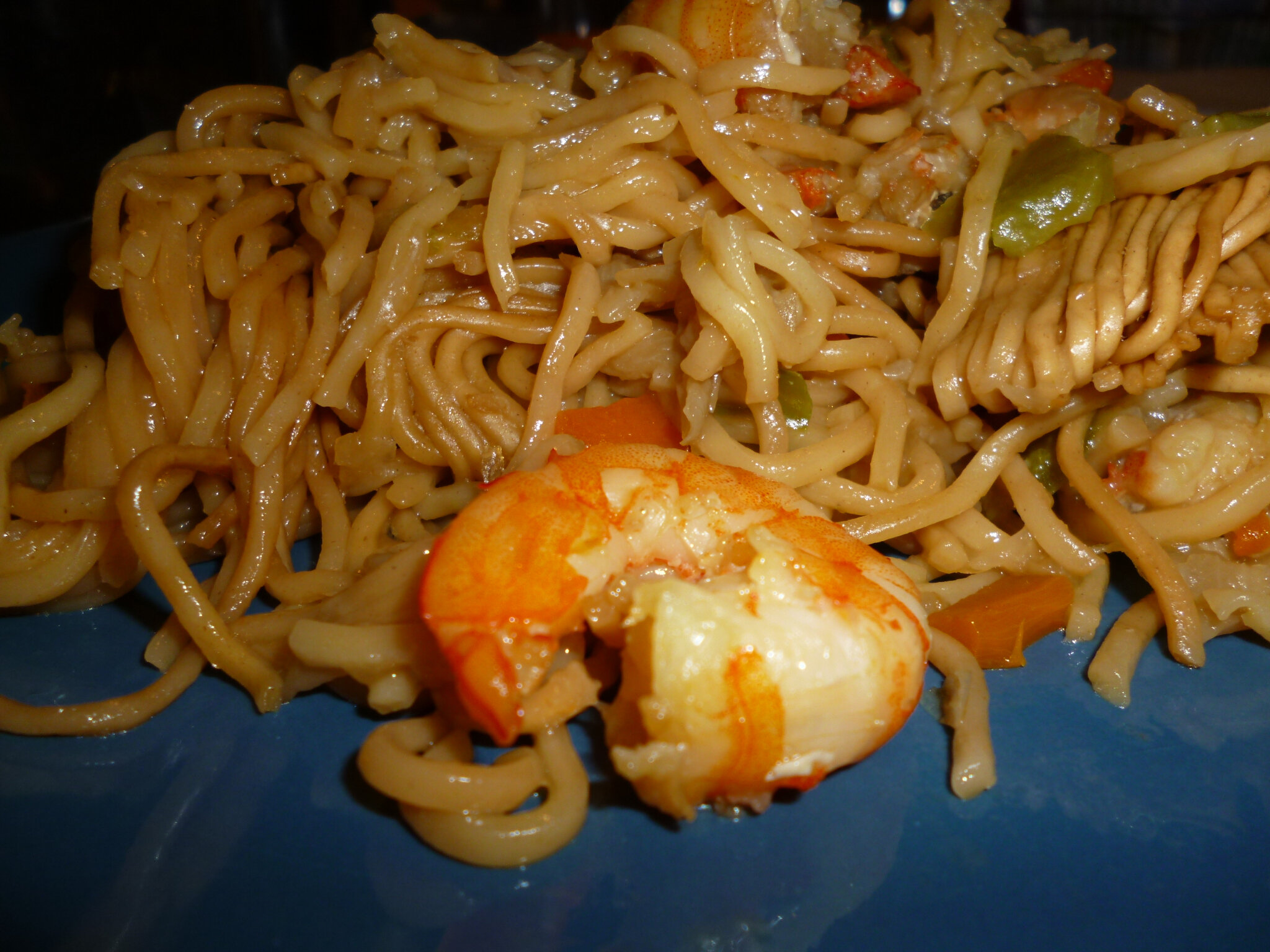 NOUILLES CHINOISES AUX CREVETTES (Cookéo) - VAL ELLE RIT