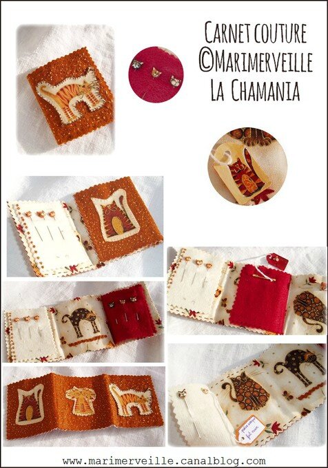 Carnet couture Marimerveille La chamania2