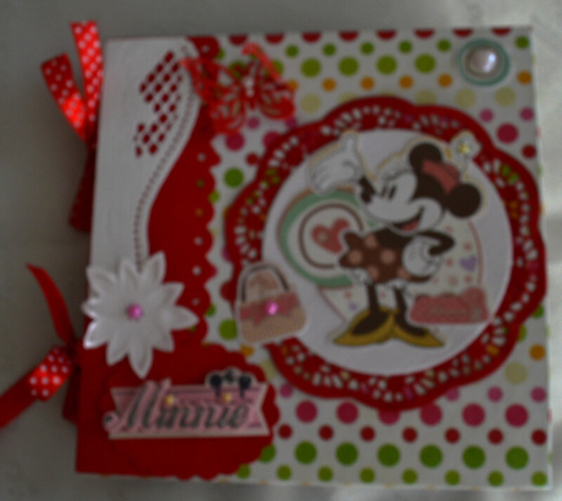 Album Minnie Mouse le petit modèle pour 30 photos 