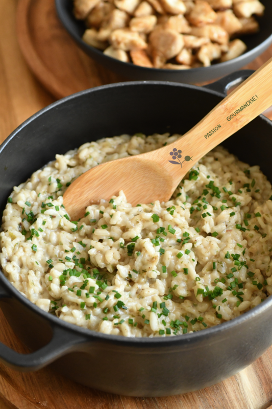 RiSOTTO AU BOUiLLON D'ALGUES PASSION GOURMANDISE