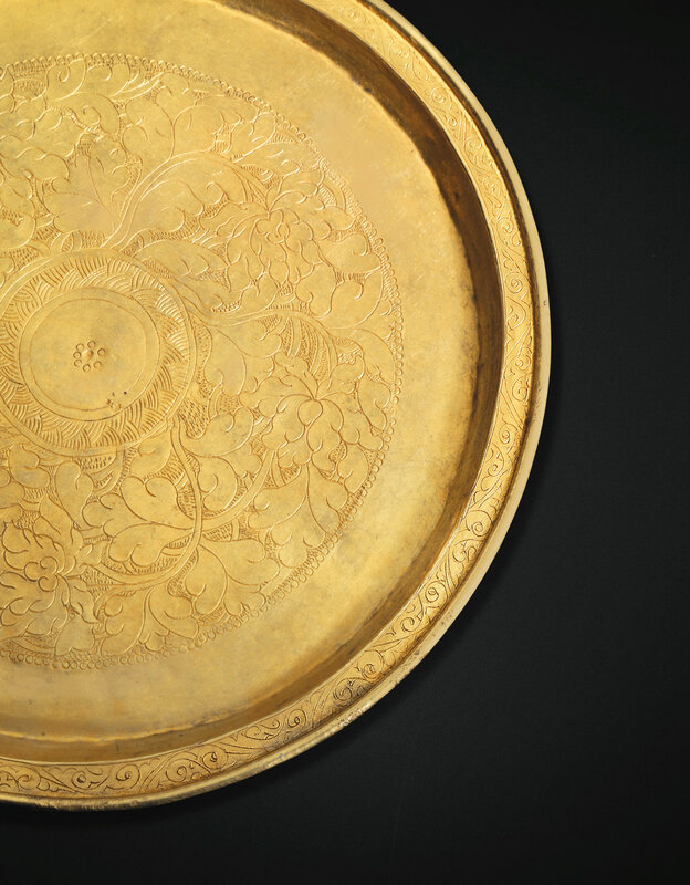 2019_NYR_18338_0572_002(a_rare_and_finely_decorated_gold_peony_dish_yuan_dynasty_d6220778)