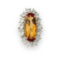 Topaz jewelry by boucheron, stern & mid 19th century
