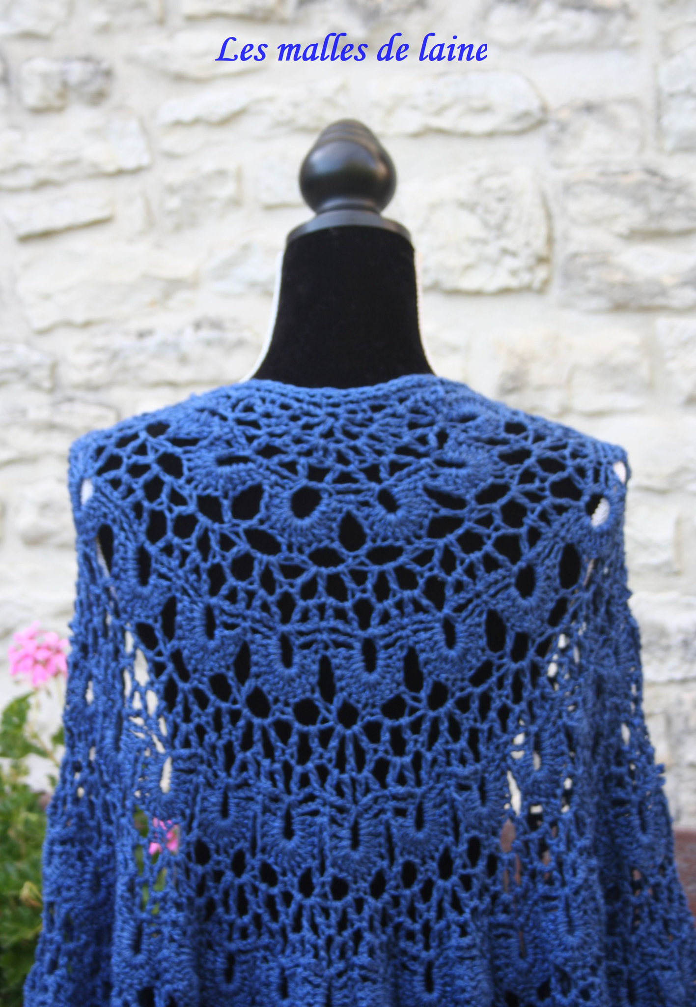Châle Dune crochet by Lidia Crochet Tricot 