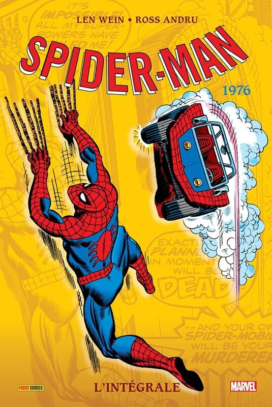 intégrale spiderman 1976 réed