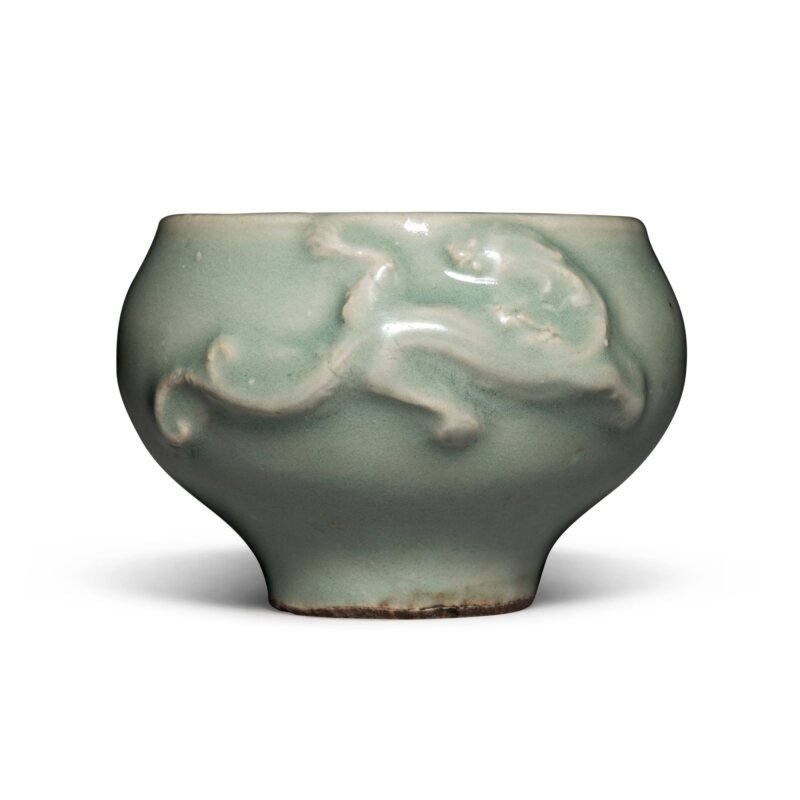 A 'Longquan' celadon-glazed 'dragon' cup, Southern Song dynasty