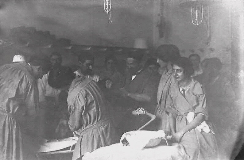 hôpital Desgenettes, soins infirmiers