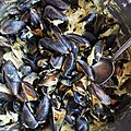 Moules coco curry
