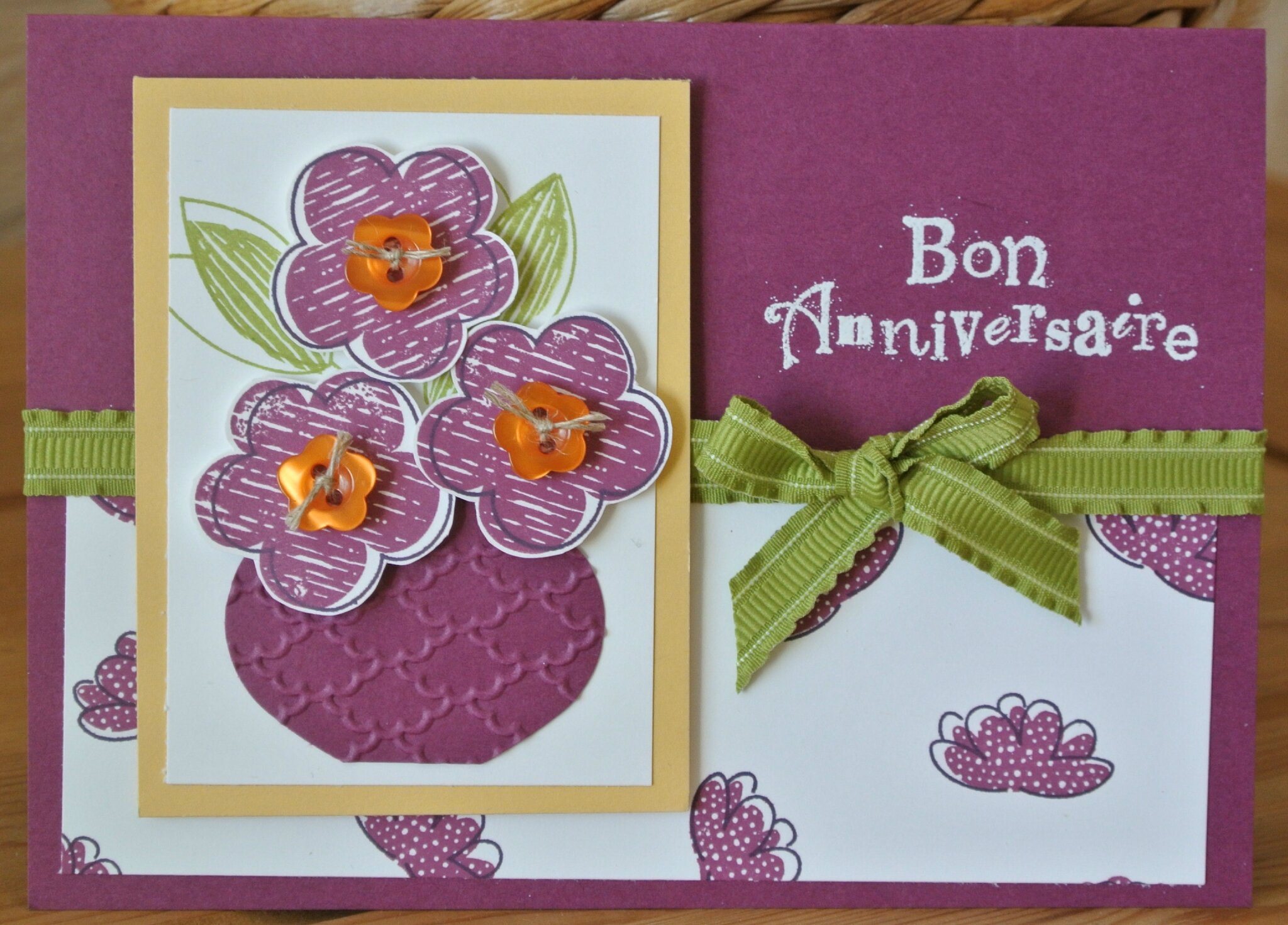 Carte D Anniversaire Pour Sonia Sev Et Lolo Scrapent