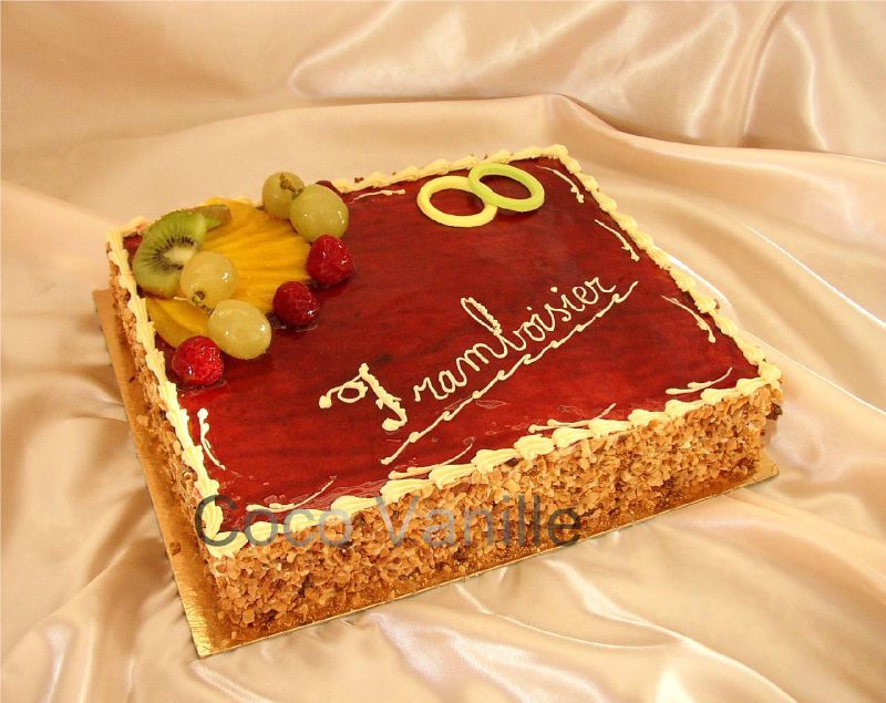 Gateau Framboisier Les Patisseries De Coco Vanille