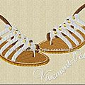Vivement l'été et ses sandales !! 5 motifs pour la couleur :-)