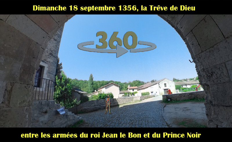 Bataille Maupertuis – Poitiers – Dimanche 18 septembre 1356, la trêve de Dieu entre les armées du roi Jean le Bon et du Prince Noir