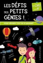 Les défis des petits génies couv