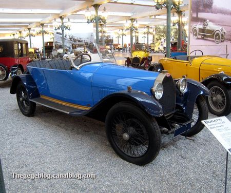 Bugatti type 30 torpedo de 1925 (Cité de l'Automobile Collection Schlumpf à Mulhouse) 01