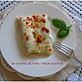 Cannellonis d'épinards - canelones de espinacas