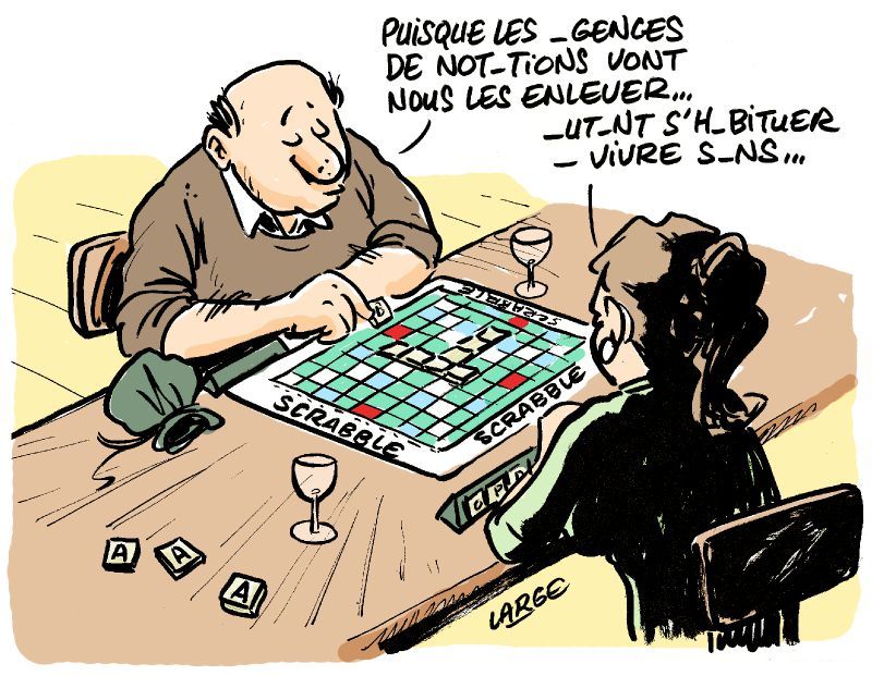 Scrabble Marc Large Auteur Dessinateur Ecrivain Realisateur