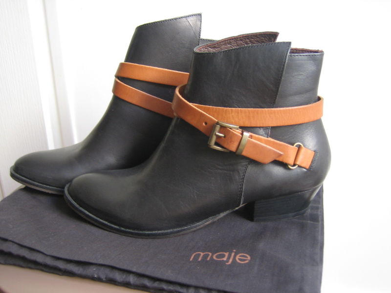 boots maje camel