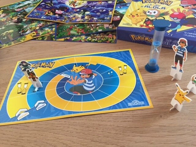 POKEMON LE JEU D'ALOLA   > JEUX DE SOCIÉTÉ