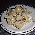 Salade de pommes de terre, thon, oeufs durs & endives