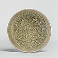 A 'yaozhou' molded 'boys' bowl, northern song-jin dynasty (960-1234)