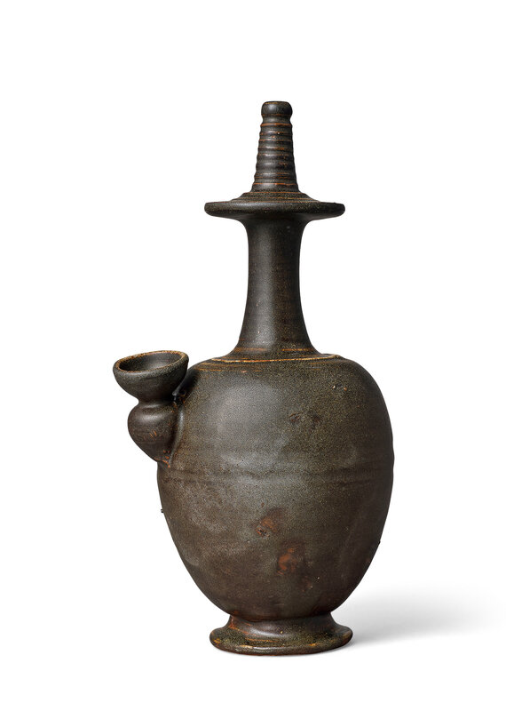 A Ding black-glazed kundika, Northern Song Dynasty (AD 960-1127)
