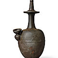 A ding black-glazed kundika, northern song dynasty (ad 960-1127)