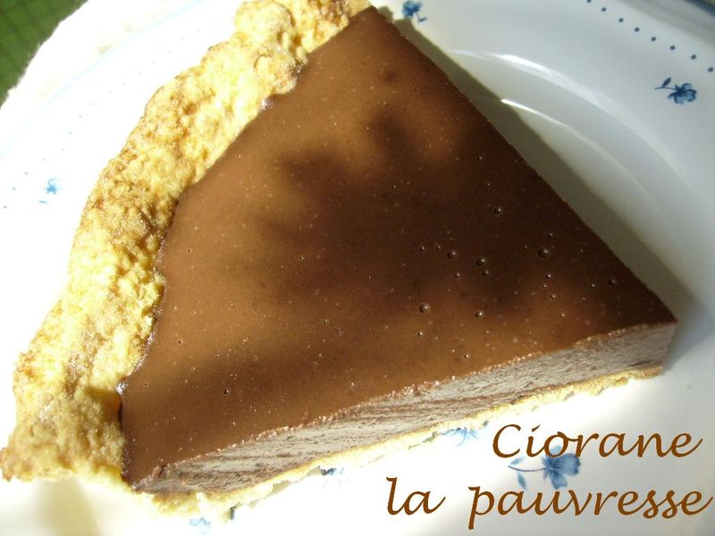 Tarte Au Chocolat Noir Et The Fume La Cuisine De Quat Sous