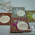 Onstage (le 2ème de l'année ;-) : mes swaps !!