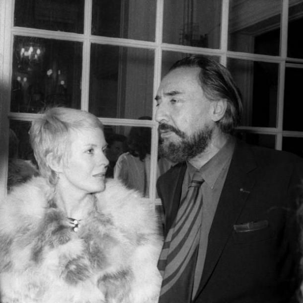 Jean Seberg et Romain Gary - starsicones