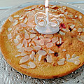 Gâteau amande et griottes (cyril lignac)
