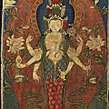 Avalokiteshvara, tibet, ca 18e siècle
