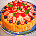 Tarte renversée crémeux citron