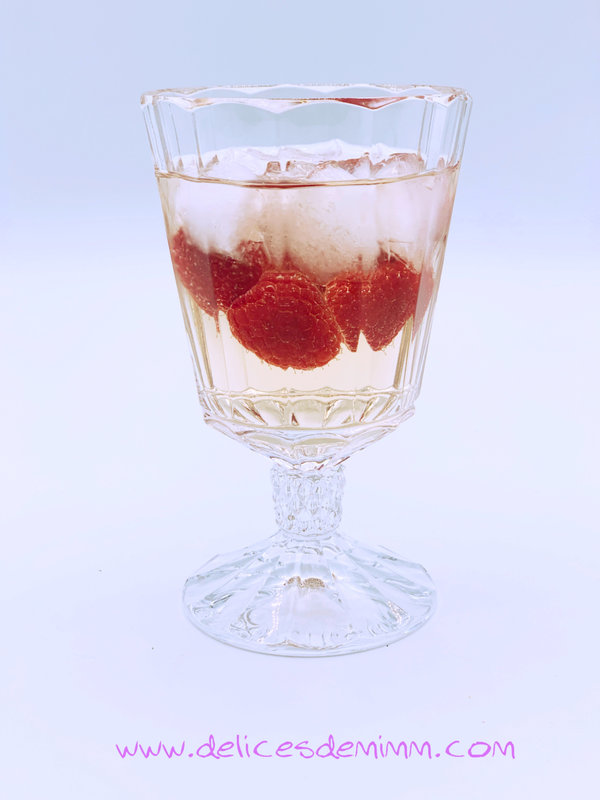 Sangria rose aux framboises 4