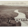 24 - DOMME - Panorama de la Vallée de la Dordogne