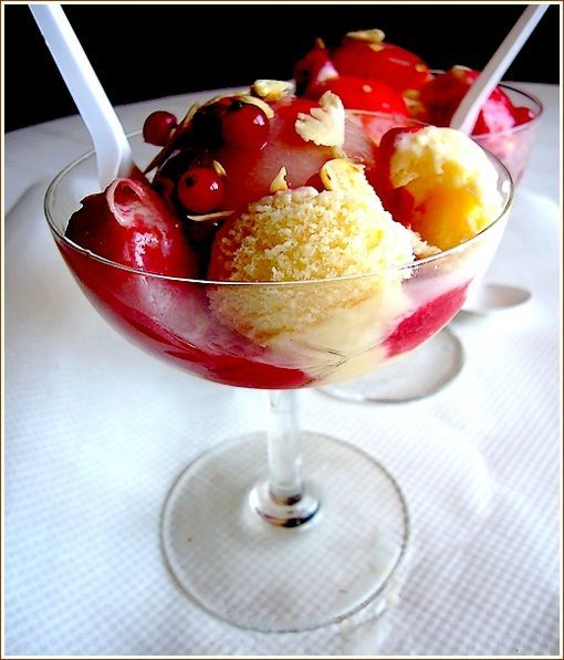 version plus claire de peche melba