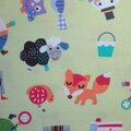 Tissu enfant animaux